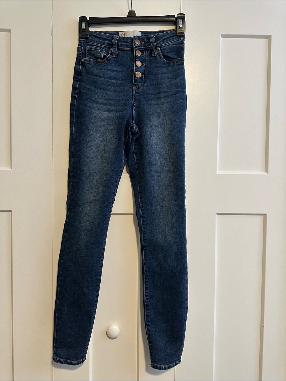 RSQ Dark Blue Super High-Rise Skinny Jegging